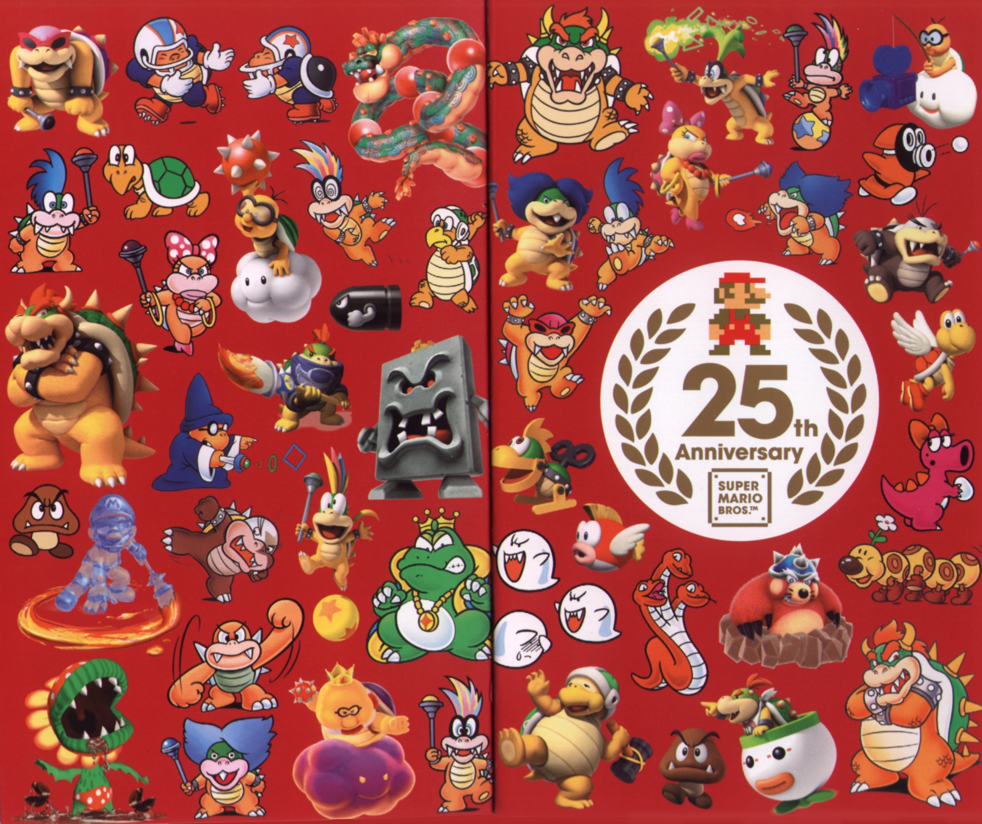 25th Anniversary Monster Collage